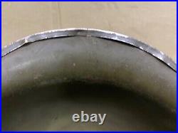 Original Wwii Us Army M1 Helmet Shell, Front Seam, Fixed Bail Original Paint