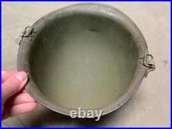 Original Wwii Us Army M1 Helmet Shell, Front Seam, Original Paint
