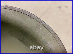 Original Wwii Us Army M1 Helmet Shell, Front Seam, Original Paint