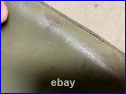 Original Wwii Us Army M1 Helmet Shell, Front Seam, Original Paint
