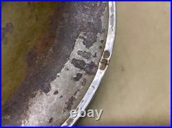 Original Wwii Us Army M1 Helmet Shell, Front Seam, Original Paint