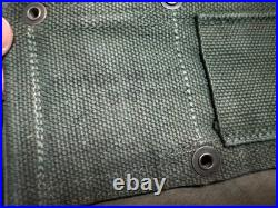Original Wwii Us Army M1910 M1903 M1 Garand Rifle 10 Pocket Ammo Belt-od#7