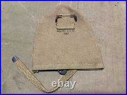 Original Wwii Us Army M1910 M1942 Field Entrenching Shovel Carrier Cover-1942