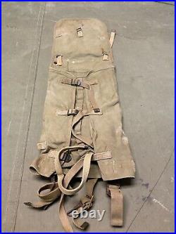 Original Wwii Us Army M1928 Combat Field Haversack Backpack-od#3