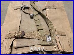 Original Wwii Us Army M1928 Combat Field Haversack Backpack-od#3