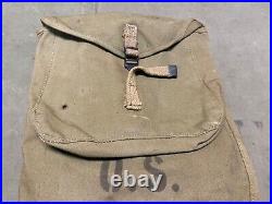 Original Wwii Us Army M1928 Combat Field Haversack Field Backpack-od#3