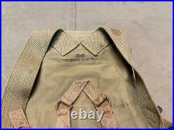 Original Wwii Us Army M1928 Combat Field Haversack Field Backpack-od#3