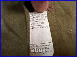 Original Wwii Us Army M1935 M35 Em Nco Wool Combat Field Shirt-medium 40r