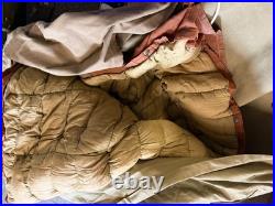 Original Wwii Us Army M1935 Officer Bed Roll, Insert Bag & Pillow- Named, 1943