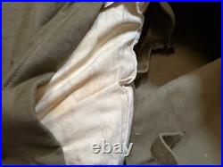 Original Wwii Us Army M1935 Officer Bed Roll, Insert Bag & Pillow- Named, 1943