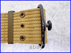 Original Wwii Us Army M1936 Pistol Belt Rig With 1940 First Aid Pouch