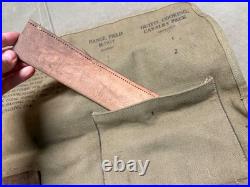Original Wwii Us Army M1937 Cavalry Range Field Cooking Utensils Roll-jqmd 1944
