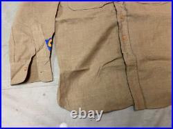 Original Wwii Us Army M1937 M37 Wool Combat Field Shirt- Large 44r