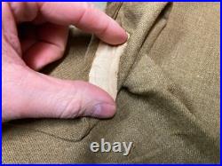 Original Wwii Us Army M1937 M37 Wool Combat Field Shirt- Large 44r