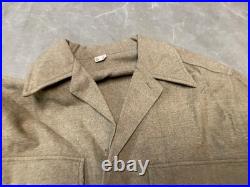 Original Wwii Us Army M1937 M37 Wool Combat Field Shirt- Medium 40r