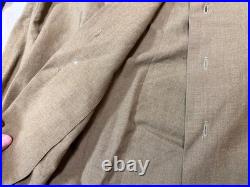 Original Wwii Us Army M1937 M37 Wool Combat Field Shirt- Medium/large Long 42l