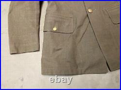 Original Wwii Us Army M1938 Class A Enlisted Nco Dress Jacket-size 40r Medium