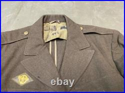 Original Wwii Us Army M1938 Class A Enlisted Nco Dress Jacket-size 40r Medium