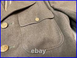 Original Wwii Us Army M1938 Class A Enlisted Nco Dress Jacket-size 40r Medium