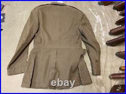 Original Wwii Us Army M1938 Class A Enlisted Nco Dress Jacket-size 40r Medium