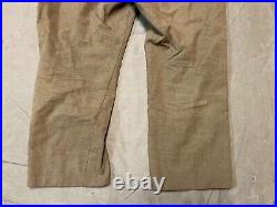 Original Wwii Us Army M1938 Wool Combat Field Trousers- Large 36 Waist