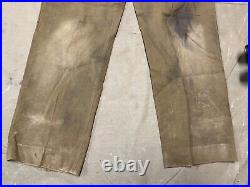 Original Wwii Us Army M1938 Wool Combat Field Trousers- Medium Waist 34x32