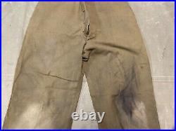 Original Wwii Us Army M1938 Wool Combat Field Trousers- Medium Waist 34x32