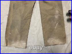 Original Wwii Us Army M1938 Wool Combat Field Trousers- Medium Waist 34x32