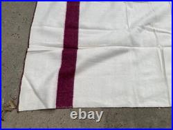 Original Wwii Us Army M1938 Wool Field Blanket-original Tag, Dateds1943