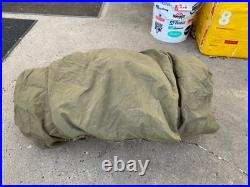 Original Wwii Us Army M1938 Wool Mummy Sleeping Bag & Cover