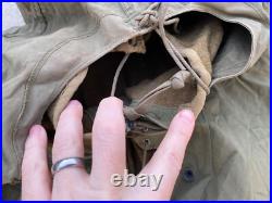Original Wwii Us Army M1938 Wool Mummy Sleeping Bag & Cover