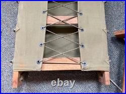 Original Wwii Us Army M1941 Equipment Ammo Carry Pack Board Backpack-dated 1943