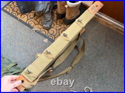 Original Wwii Us Army M1941 Equipment Ammo Carry Pack Board Backpack-dated 1943