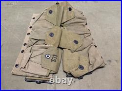 Original Wwii Us Army M1942 Bar Browning M1918a2 Gunner Ammo Belt-1942, Boyt