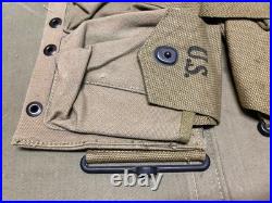 Original Wwii Us Army M1942 Bar Browning M1918a2 Gunner Ammo Belt-1942, Boyt