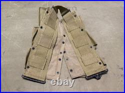 Original Wwii Us Army M1942 Bar Browning M1918a2 Gunner Ammo Belt-1942, Boyt