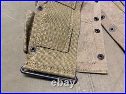 Original Wwii Us Army M1942 Bar Browning M1918a2 Gunner Ammo Belt-1942, Boyt