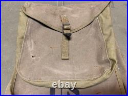 Original Wwii Us Army M1942 Combat Field Haversack Backpack-od#3