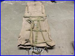 Original Wwii Us Army M1942 Combat Field Haversack Backpack-od#3