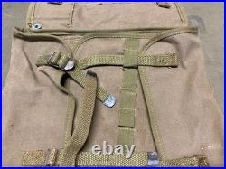 Original Wwii Us Army M1942 Combat Field Haversack Backpack-od#3