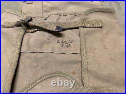 Original Wwii Us Army M1942 Combat Field Haversack Backpack-od#3