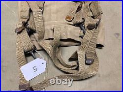 Original Wwii Us Army M1942 Combat Field Haversack Backpack-od#3