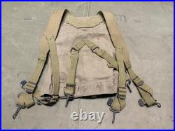 Original Wwii Us Army M1942 Combat Field Haversack Backpack-od#3
