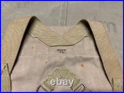 Original Wwii Us Army M1942 Combat Field Haversack Backpack-od#3