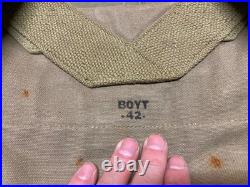 Original Wwii Us Army M1942 Combat Field Haversack Backpack-od#3