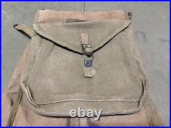 Original Wwii Us Army M1942 Combat Field Haversack Backpack-od#3, 1942