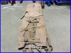 Original Wwii Us Army M1942 Combat Field Haversack Backpack-od#3, 1942