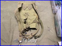 Original Wwii Us Army M1942 Combat Field Haversack Backpack-od#3, 1942