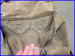 Original Wwii Us Army M1942 Combat Field Haversack Backpack-od#3, 1942
