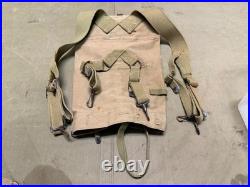 Original Wwii Us Army M1942 Combat Field Haversack Backpack-od#3, Js Shoe, 1942